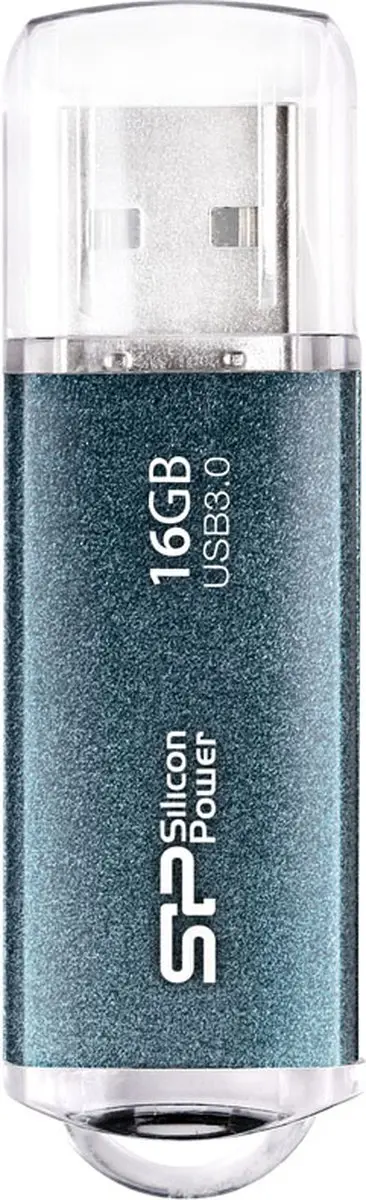 Silicon Power Marvel M01 USB-stick 16GB - Blauw