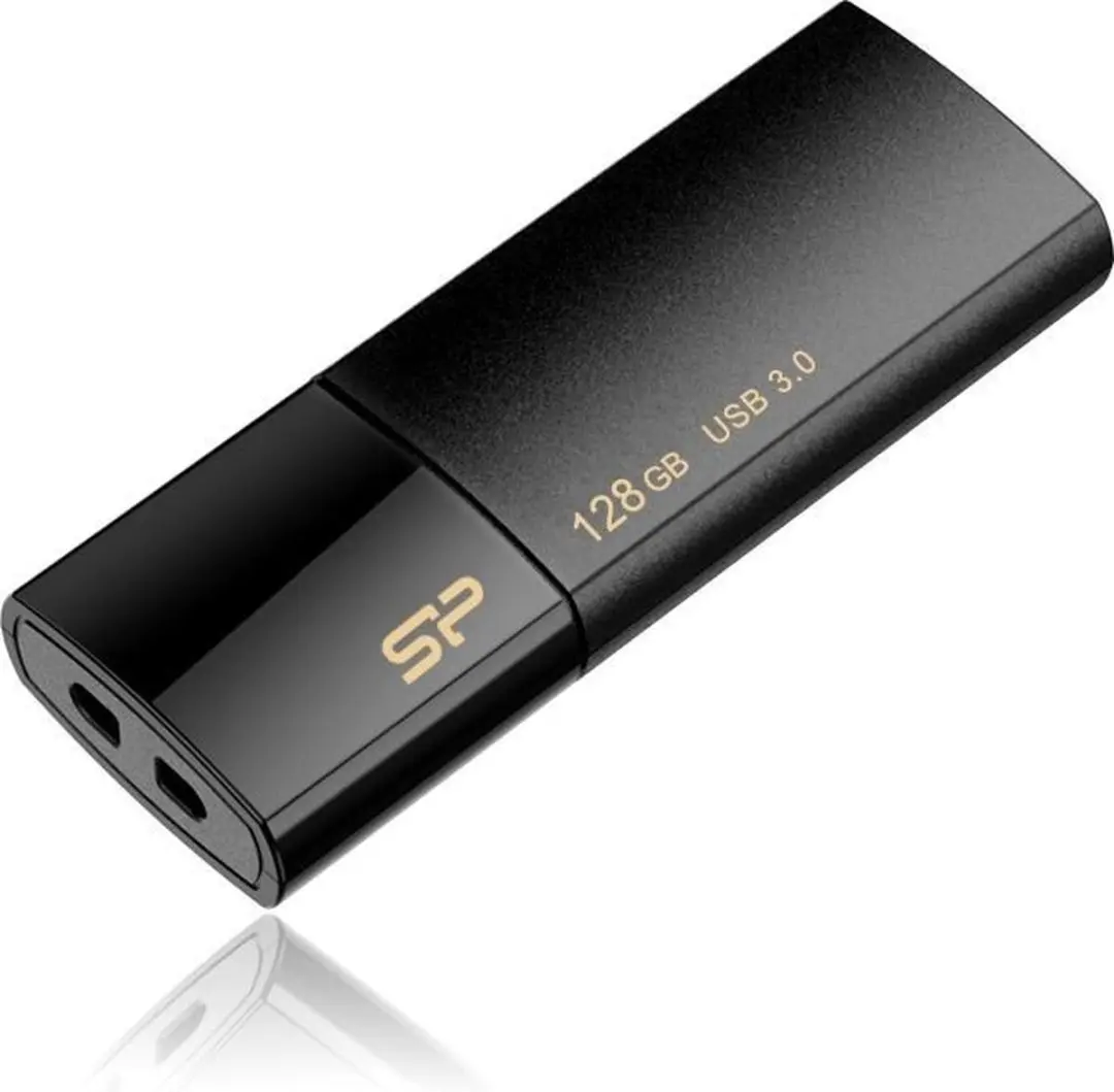Silicon Power Blaze B05 USB Stick 128GB - Zwart - afbeelding 3 van 5