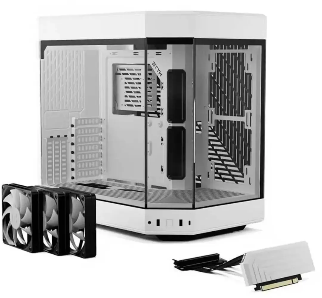 HYTE Y60 PC-Case - 4x 2.5" 2x 3.5" - Wit