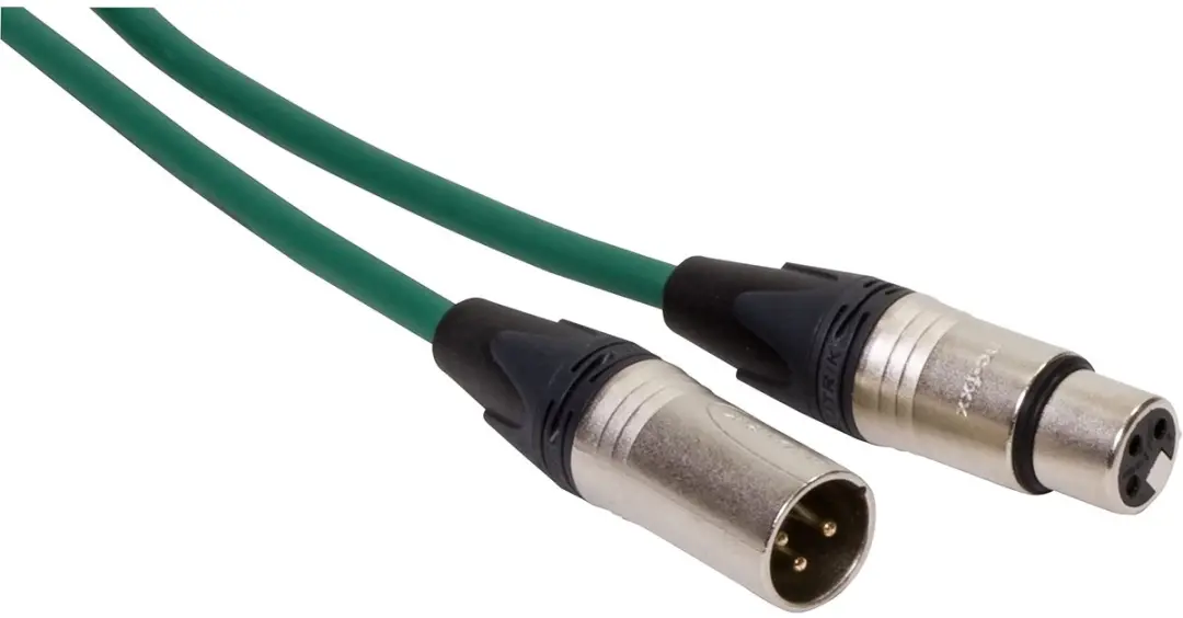 Cordial CPM 3 FM-GN Microkabel 3 m