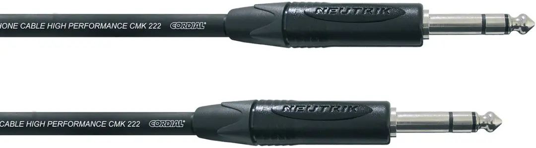 Cordial CPM 3 VV-MS Jackkabel stereo 3 m