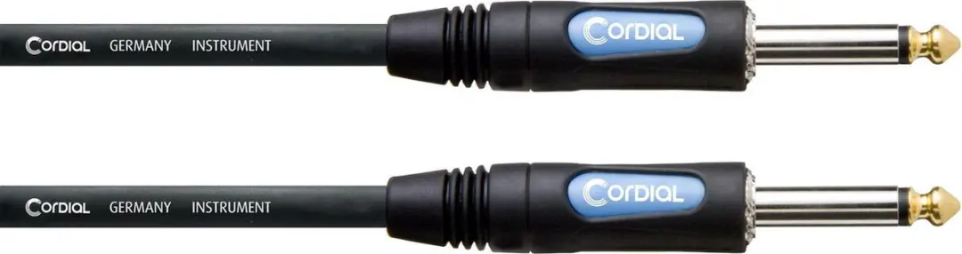 Cordial CFI 0.6 PP Instrumentkabel Jack - 60cm - Zwart