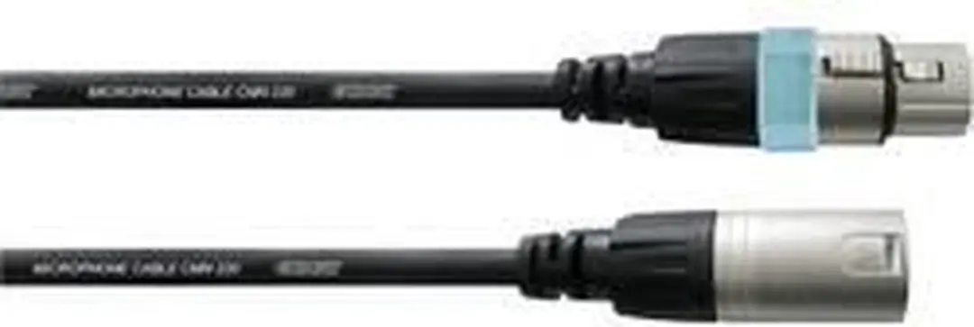 Cordial CCM FM Essentials Microfoonkabel XLR M/V - Zwart