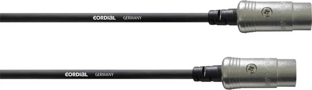 Cordial CFD 6 AA MIDI-kabel 6m - Zwart