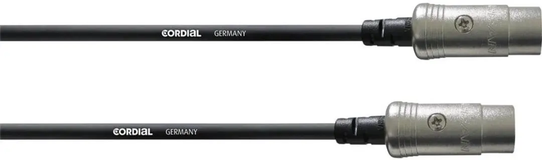 Cordial CFD 6 AA MIDI-kabel 6m - Zwart - afbeelding 6 van 6