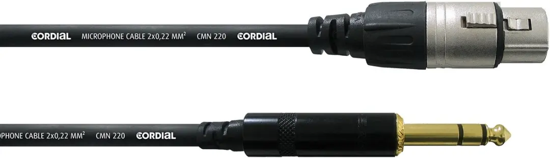 Cordial CFM 1.5 FV Microfoonkabel 1,5m - Zwart