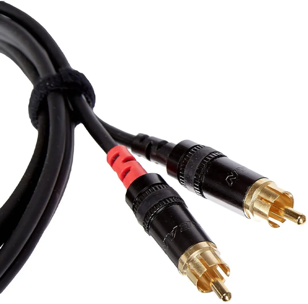 Cordial Audiokabel XLR naar Cinch 3m - Zwart