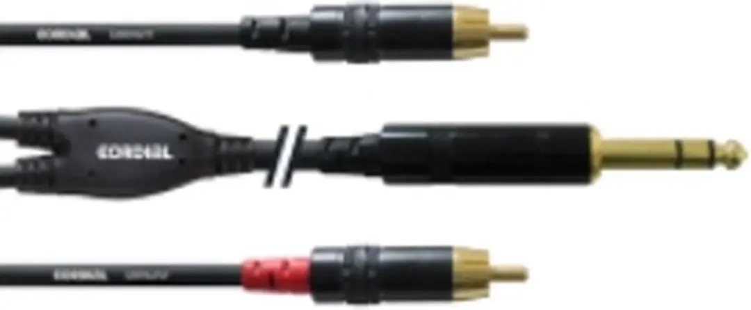 Cordial Insertkabel Cinch 1,5m CFY 1.5 VCC - Zwart - afbeelding 4 van 4