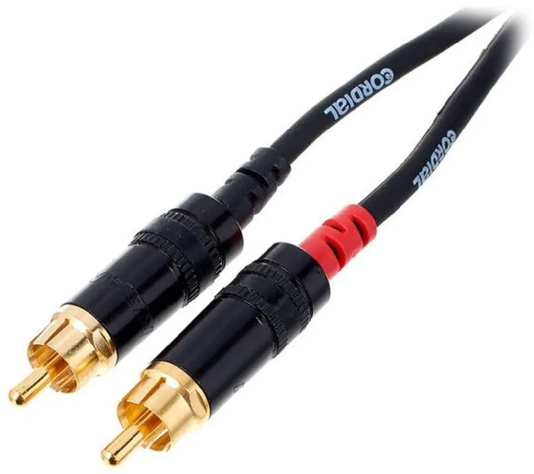 Cordial CFU3FC Audio Verloopkabel XLR Female naar RCA Male - 3m - Zwart