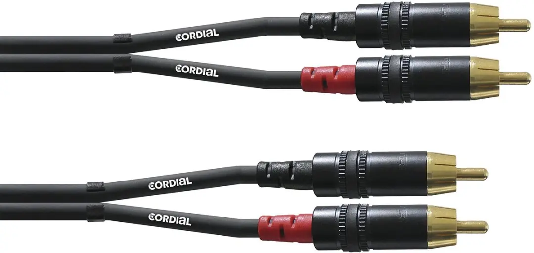 Cordial Cinchkabel ACC0003275-000 - 0,6m - Zwart
