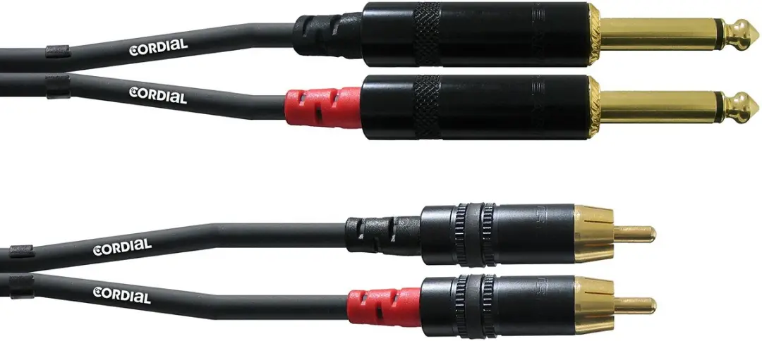Cordial Cinch-jackkabel 6m CFU 6 PC - Zwart