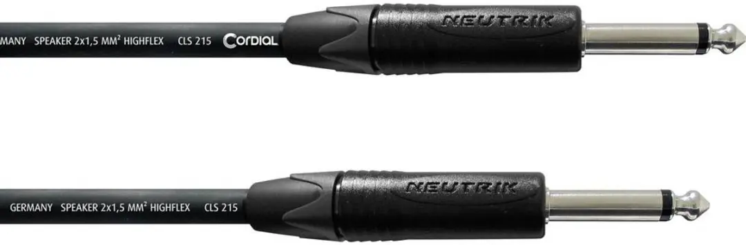 Cordial CPL 5 PP Jackplug - Zwart - afbeelding 6 van 6