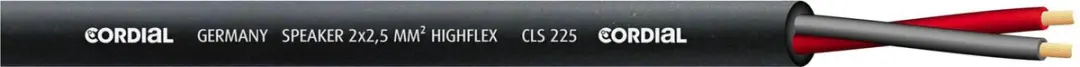 Cordial CLS 225 Lautsprecherkabel 100 m Rolle