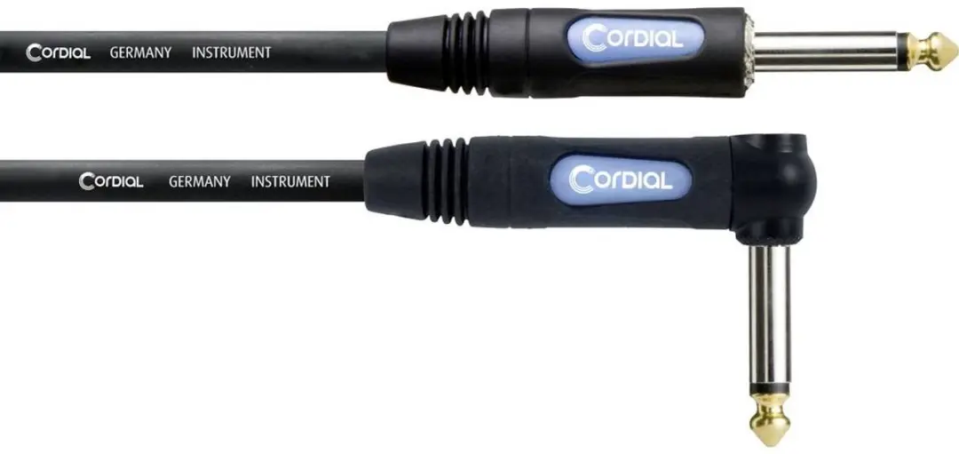 Cordial CCFI 3 PR Instrumentkabel 3m - Zwart - REAN Vergulde Contacten