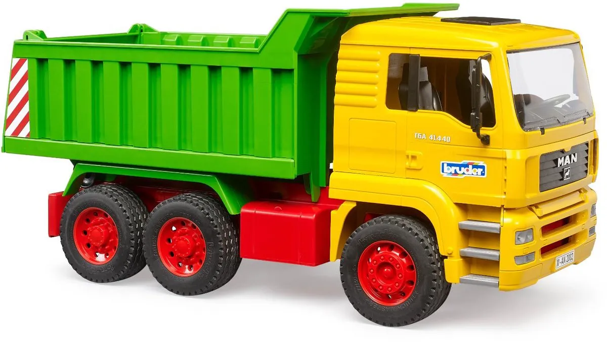 Bruder MAN Vrachtwagen Dumptruck 1:16 - Multicolor