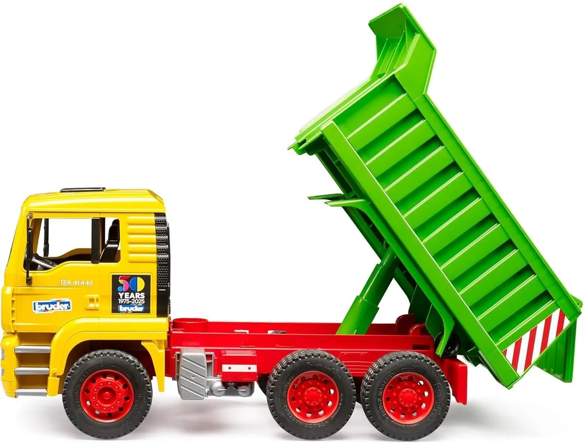 Bruder MAN Vrachtwagen Dumptruck 1:16 - Multicolor