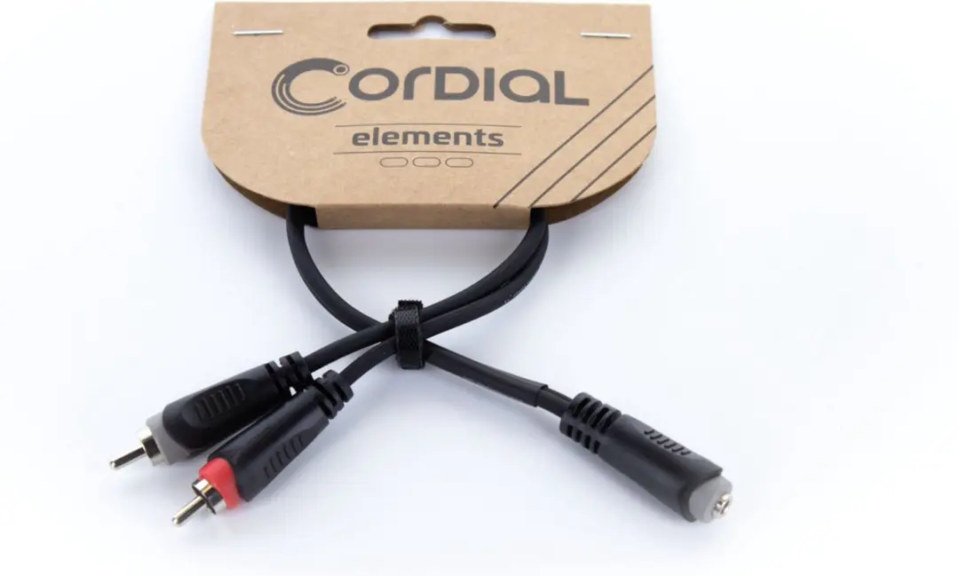 Cordial EY 0.3 YCC Y-Adapterkabel 0,3m