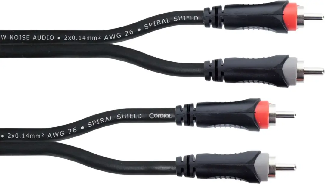 Cordial EU 3 CC Audiokabel 3m - Zwart