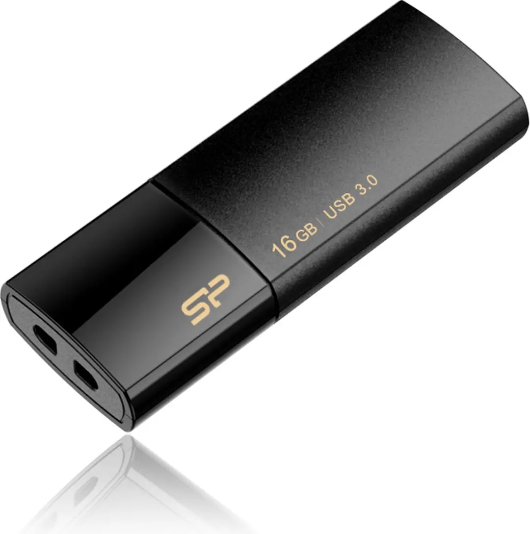 Silicon Power Blaze B05 USB-stick 16GB - Zwart - afbeelding 3 van 6