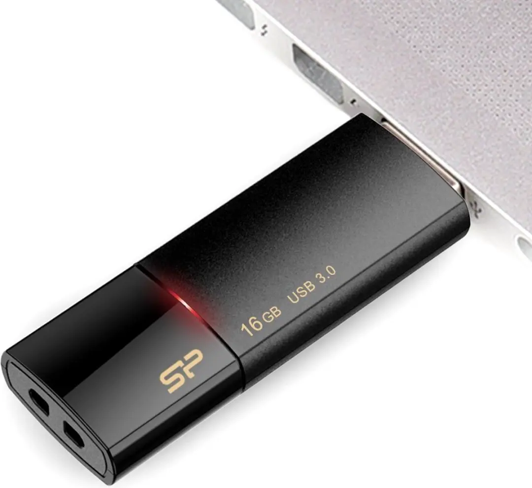 Silicon Power Blaze B05 USB-stick 16GB - Zwart - afbeelding 5 van 6