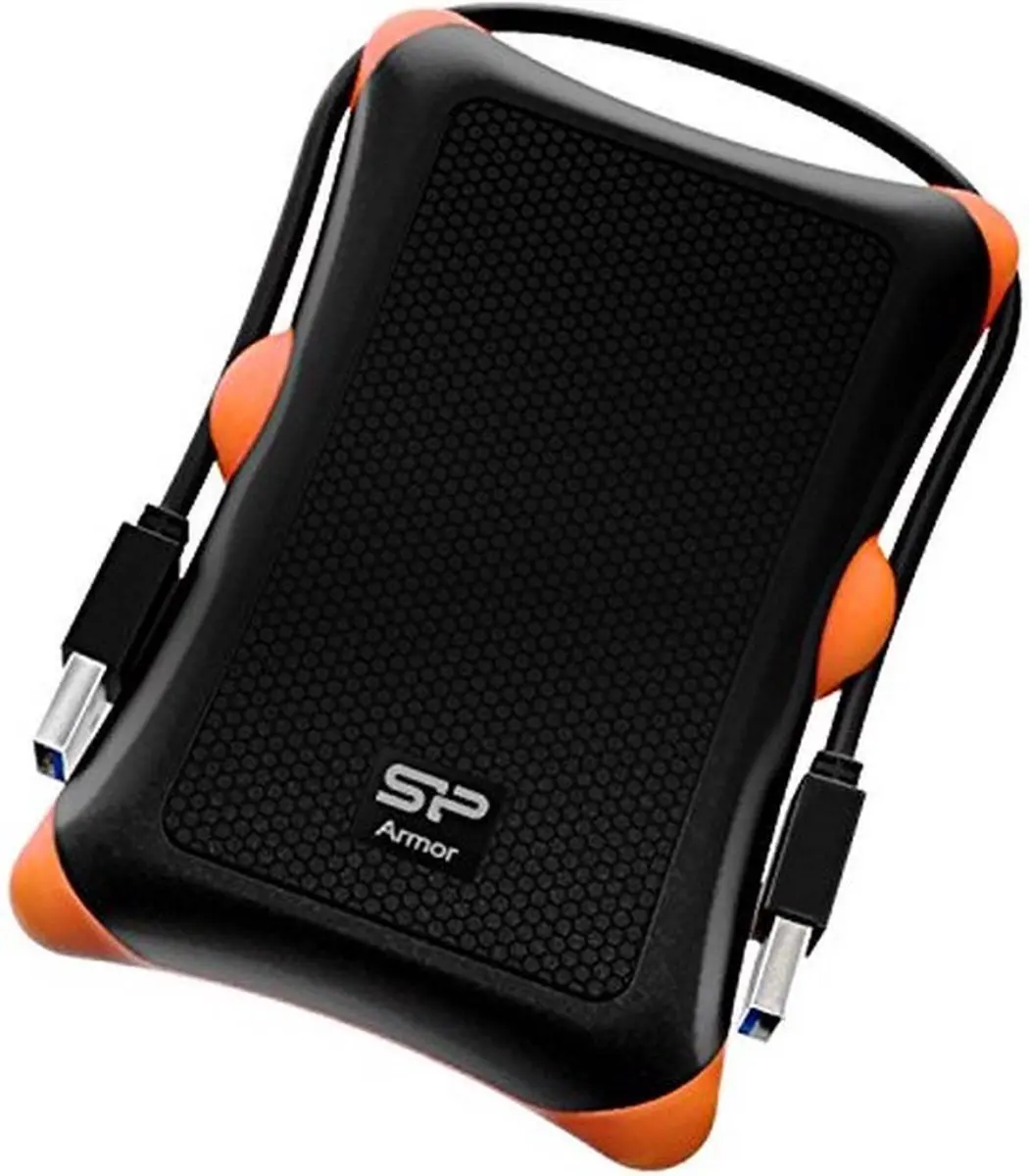 Silicon Power Armor A30 HDD/SSD Behuizing - Zwart/Oranje