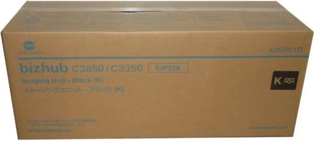 Konica-Minolta Drum Unit IUP-22 Black (A3GP01D) 60k VE 1 StŸck fŸr bizhub C335