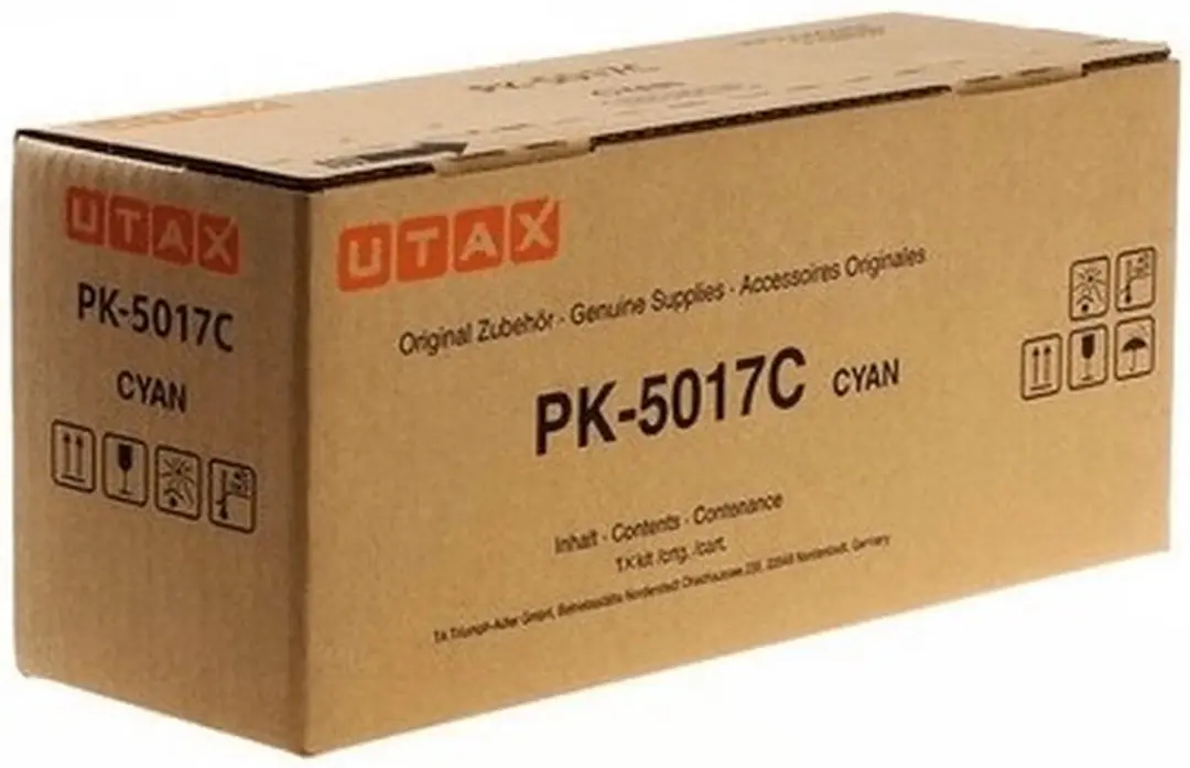 UTAX PK-5017C Tonercartridge Cyaan - 1T02TVCUT0