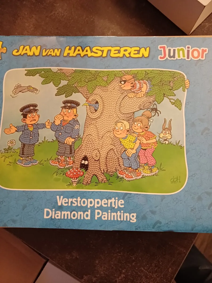 Jan van Haasteren Diamond Painting Kids Verstoppertje - Middel - Mix