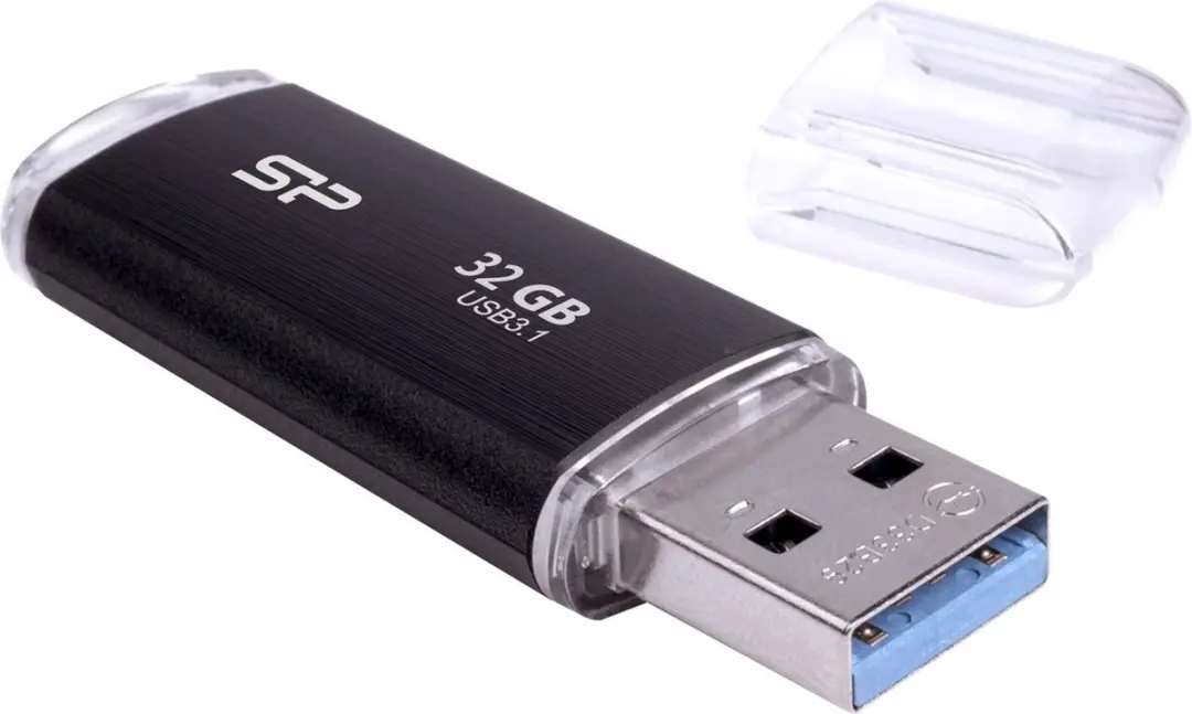Silicon Power Blaze B02 USB Stick 32GB - Zwart - afbeelding 6 van 6