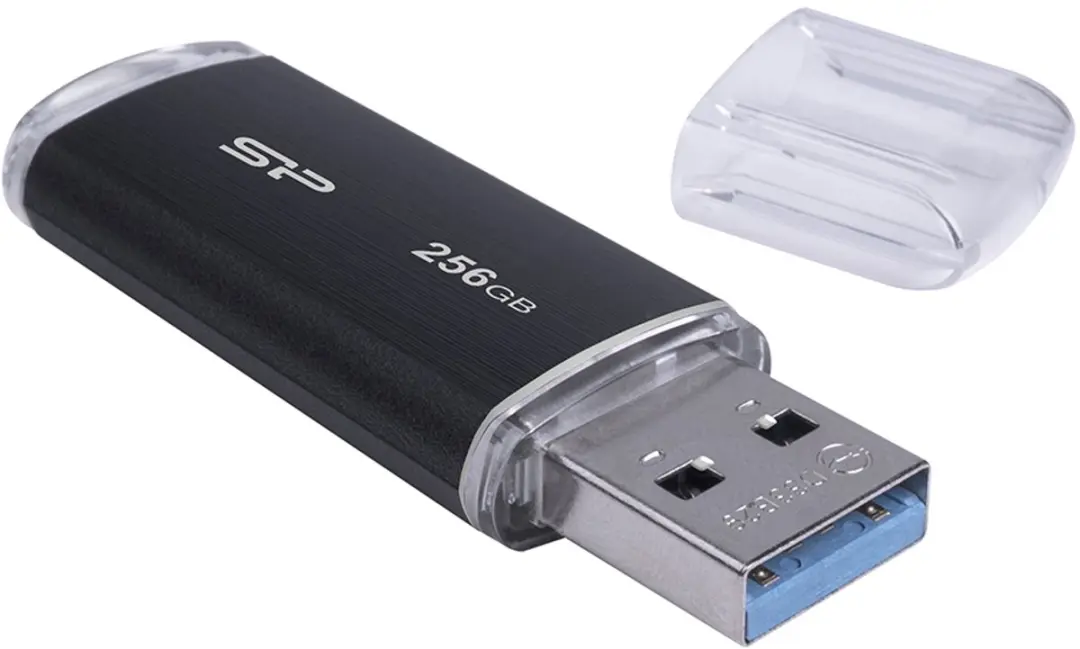 Silicon Power Blaze B02 USB Stick 256GB - Zwart