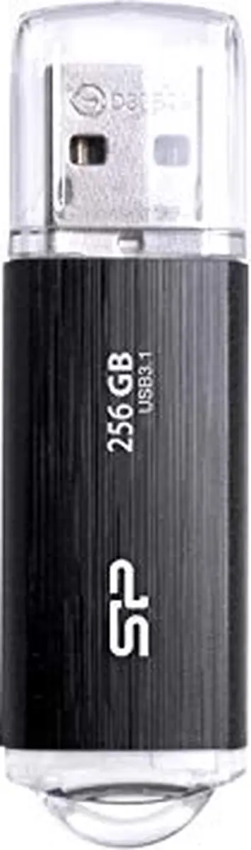 Silicon Power Blaze B02 USB Stick 256GB - Zwart