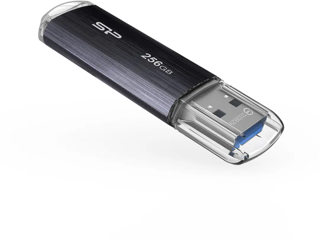 Silicon Power Blaze B02 USB Stick 256GB - Zwart