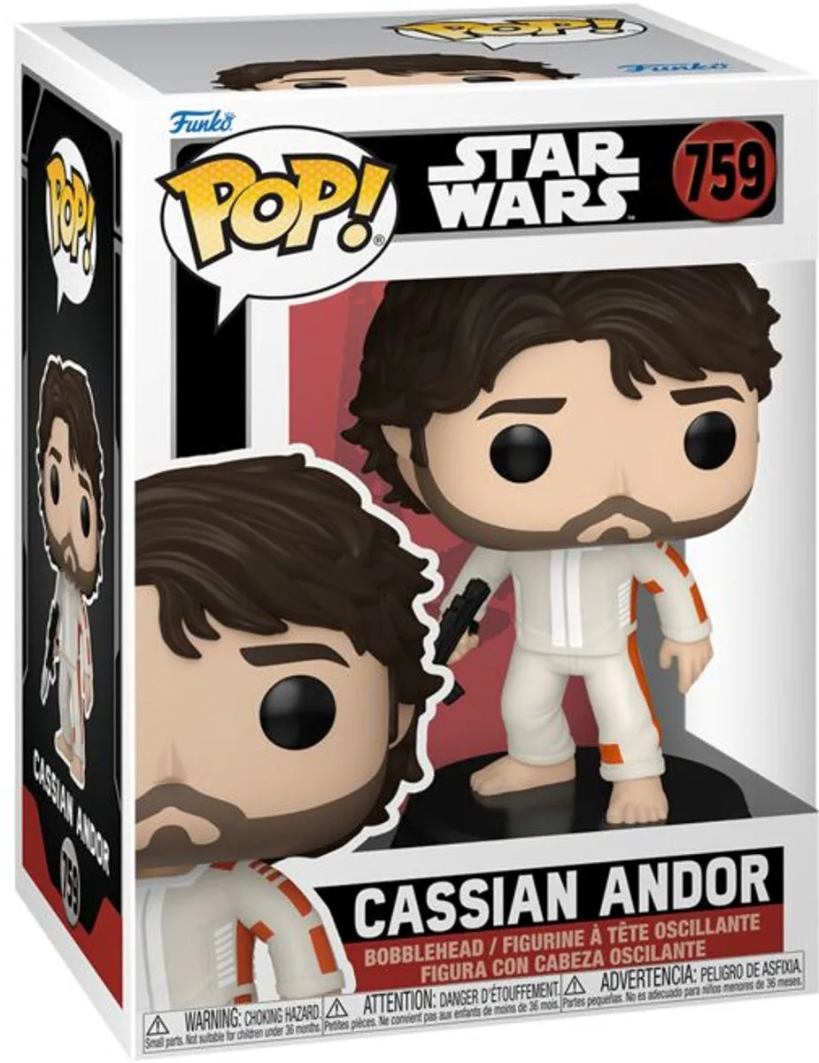 Funko Star Wars Andor Cassian Andor Pop! - 759 - Multicolor