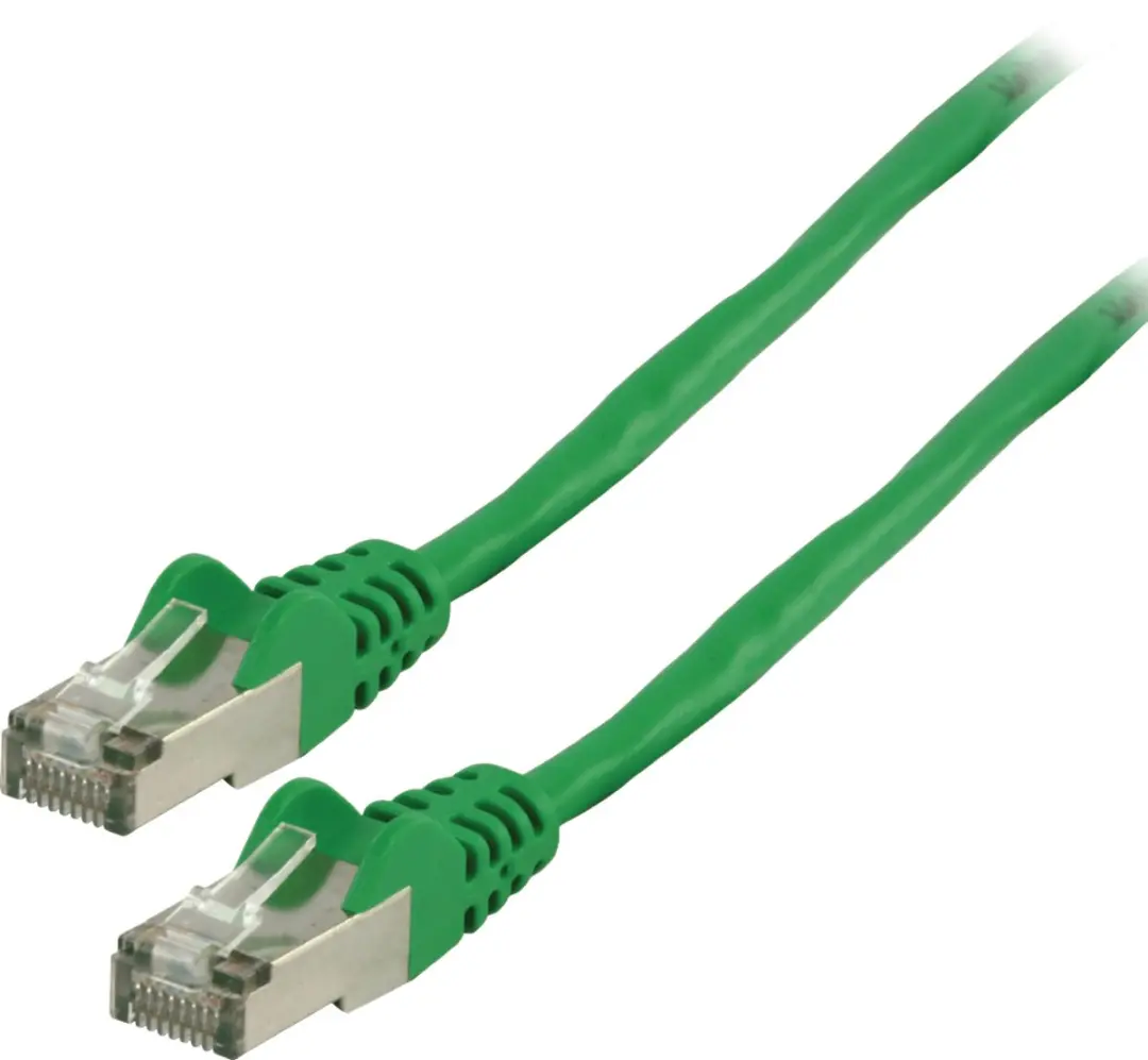 FTP CAT 5e netwerk kabel 2,00 m groen