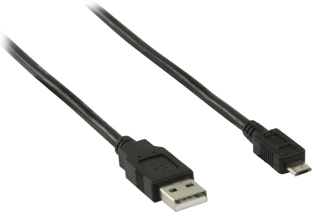 Micro USB kabel 3 Meter Zwart