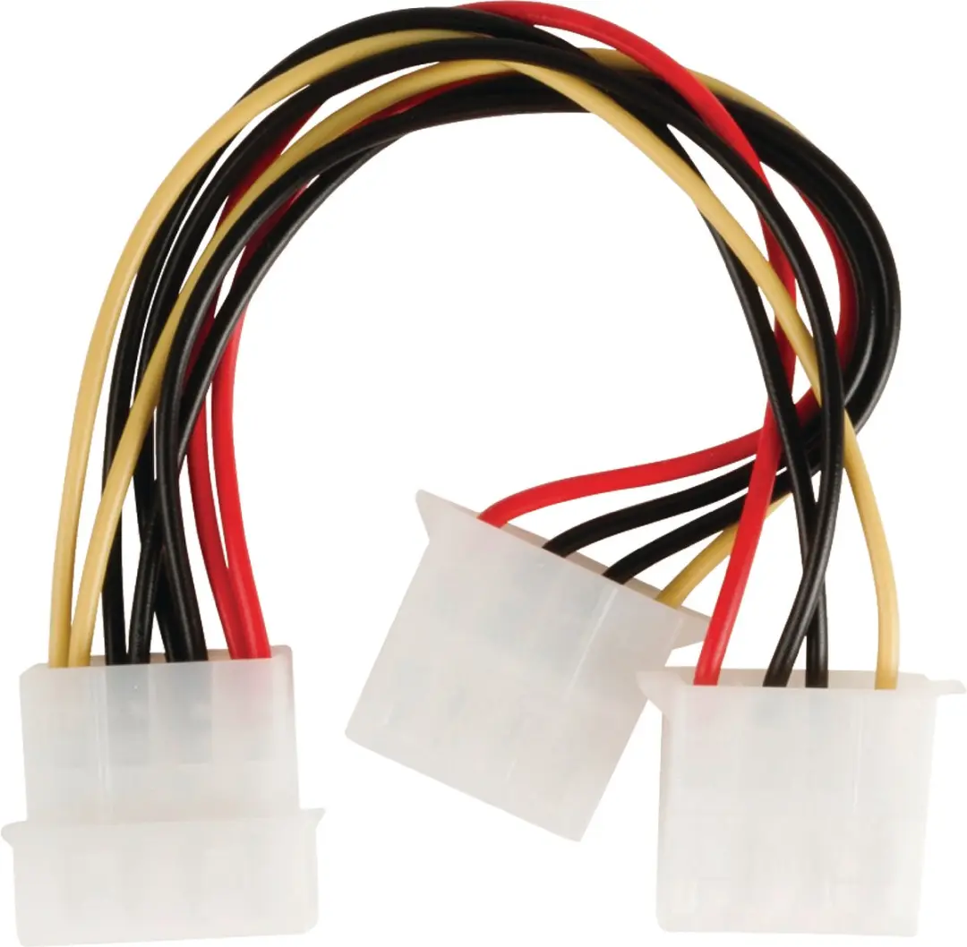 Valueline VLCP74020V015 Molex Stroom Splitterkabel Molex Mannelijk