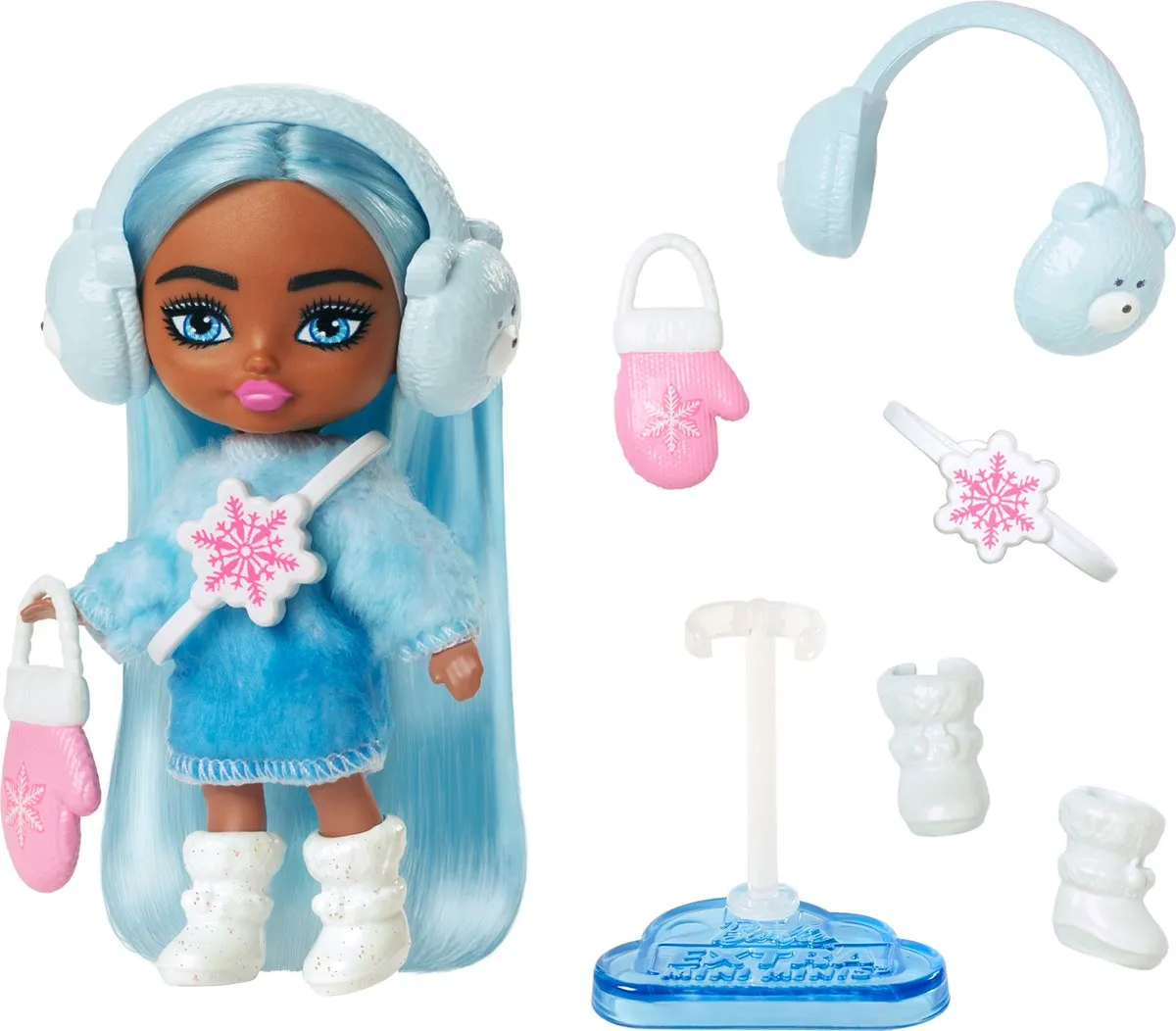 Barbie Extra Fly Mini Pop Fly Snow