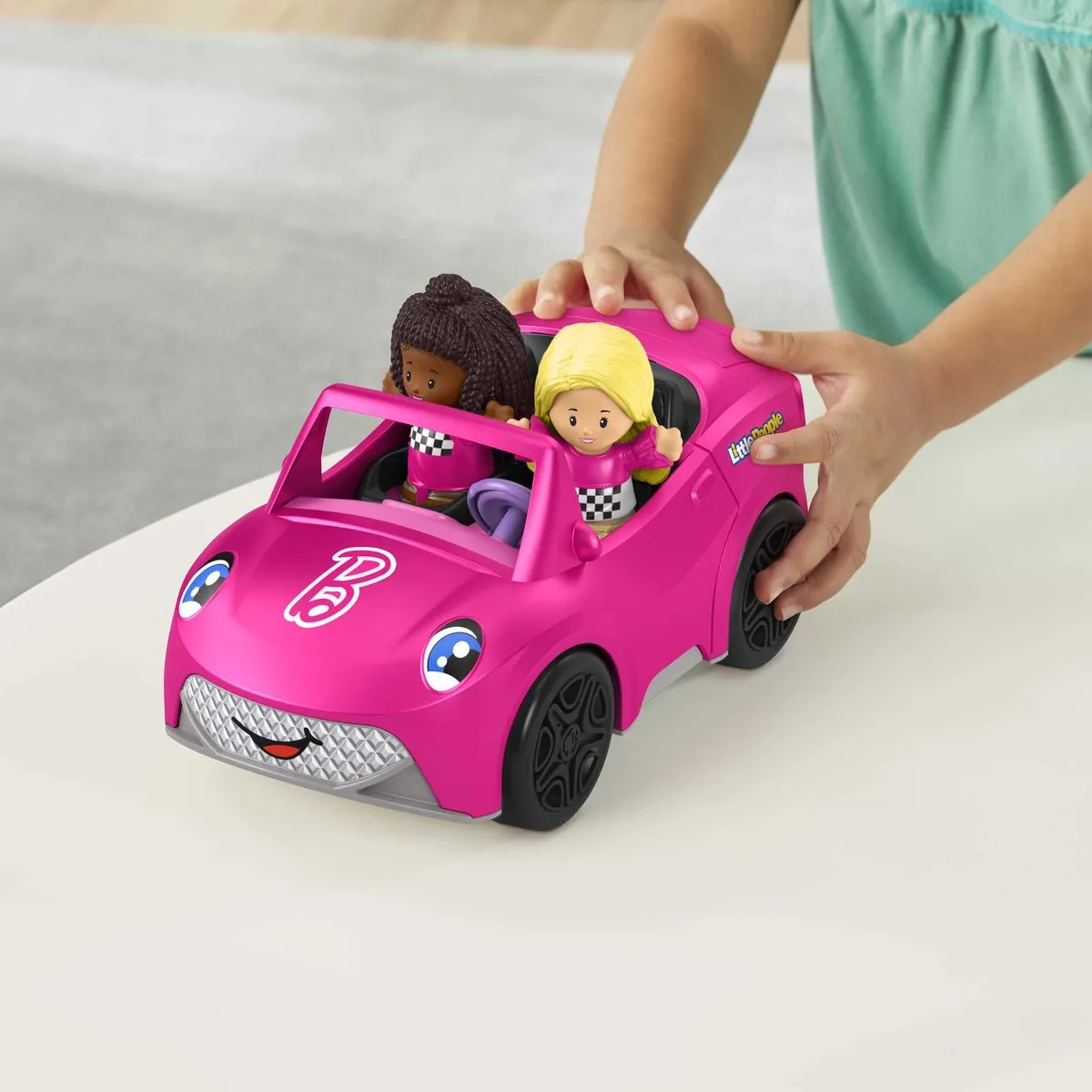 Fisher Price Barbie Cabriolet Little People - Multicolor