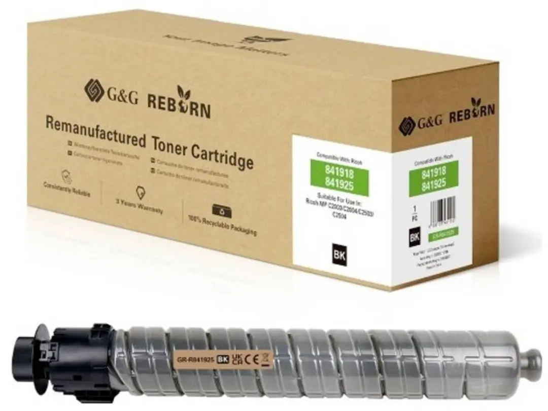 G&G Toner GR-R841925 Zwart