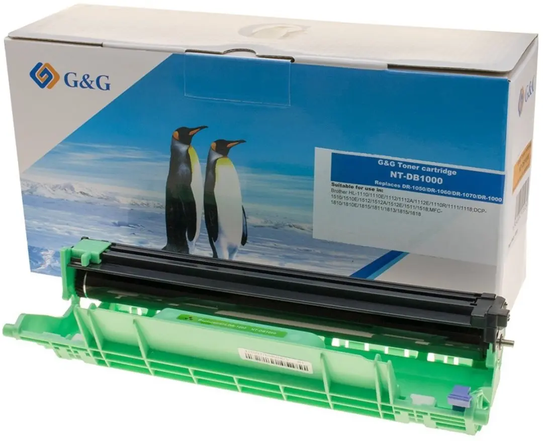 G&G NT-DB1000-A Tonercartridge - Zwart