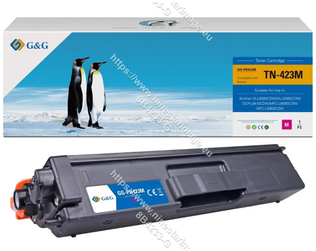 G&G 14305 tonercartridge 1 stuk(s) Compatibel Magenta