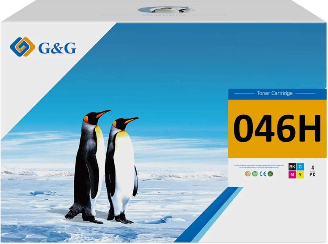 G&G 046H XL Toner Geschikt voor Canon 046 046H
