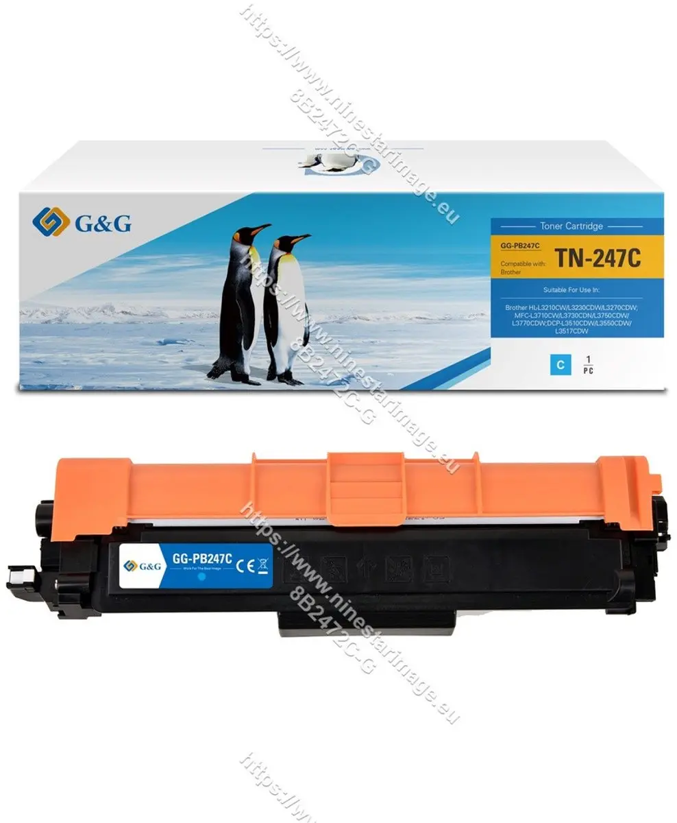 G&G 16021 tonercartridge 1 stuk(s) Compatibel Cyaan