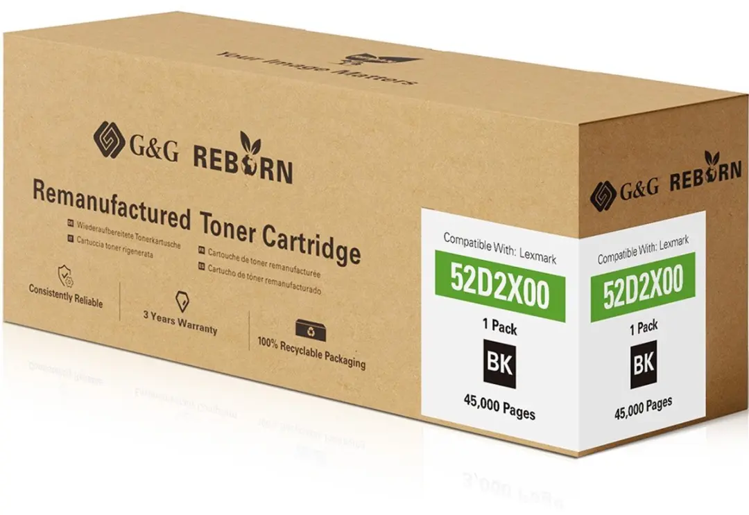G&G Toner 21310 - Zwart - 45.000 Pagina's