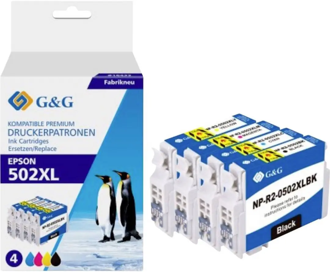 G&G NP-R-0502XLBK Inktcartridge