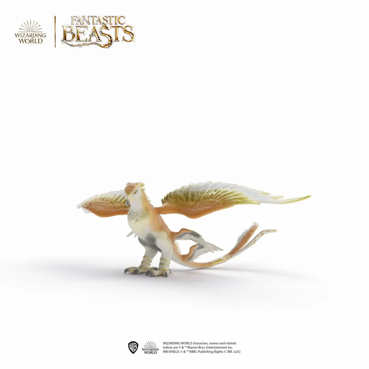 Schleich Wizarding World Dondervogel 14904 - Goud/Grijs/Wit