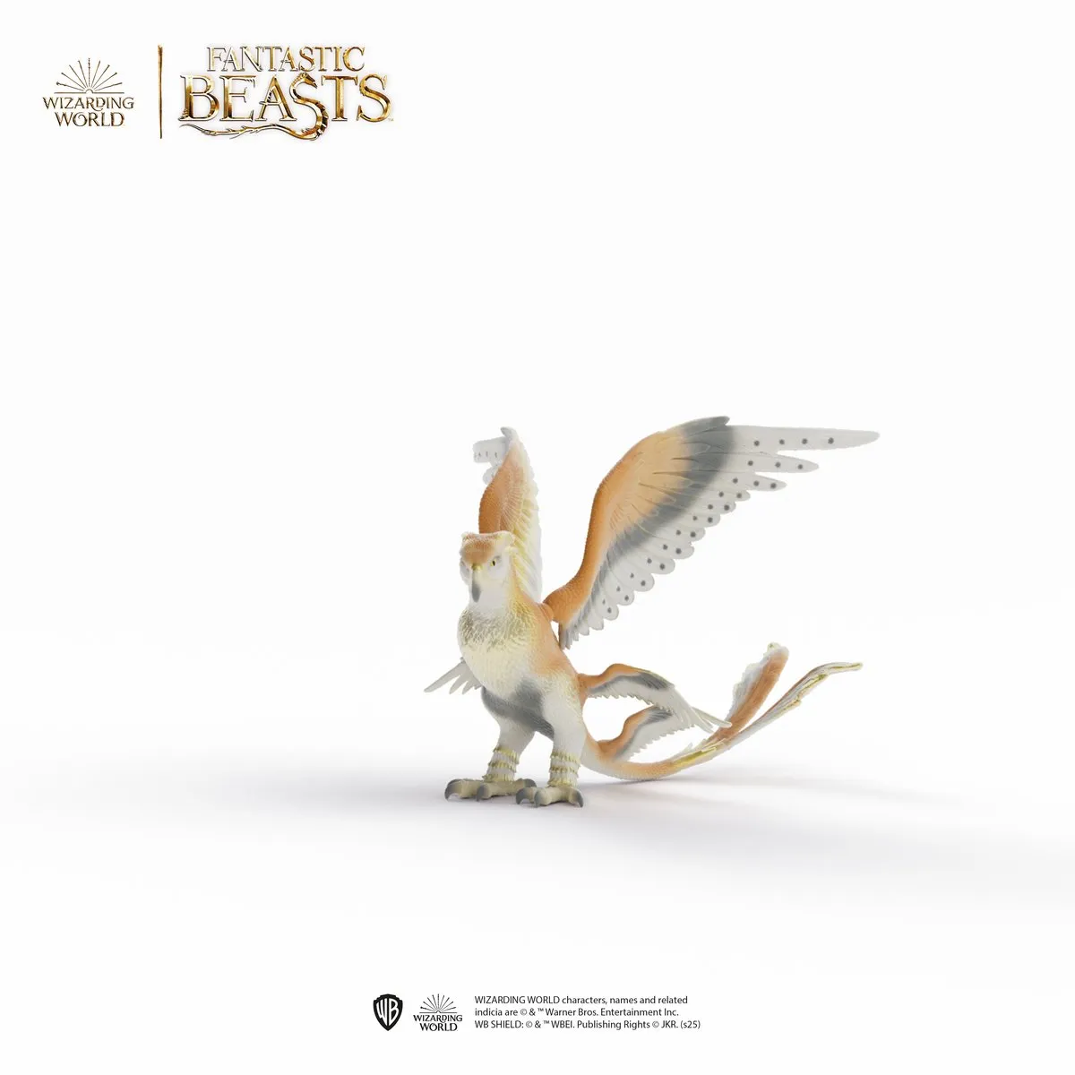 Schleich Wizarding World Dondervogel 14904 - Goud/Grijs/Wit