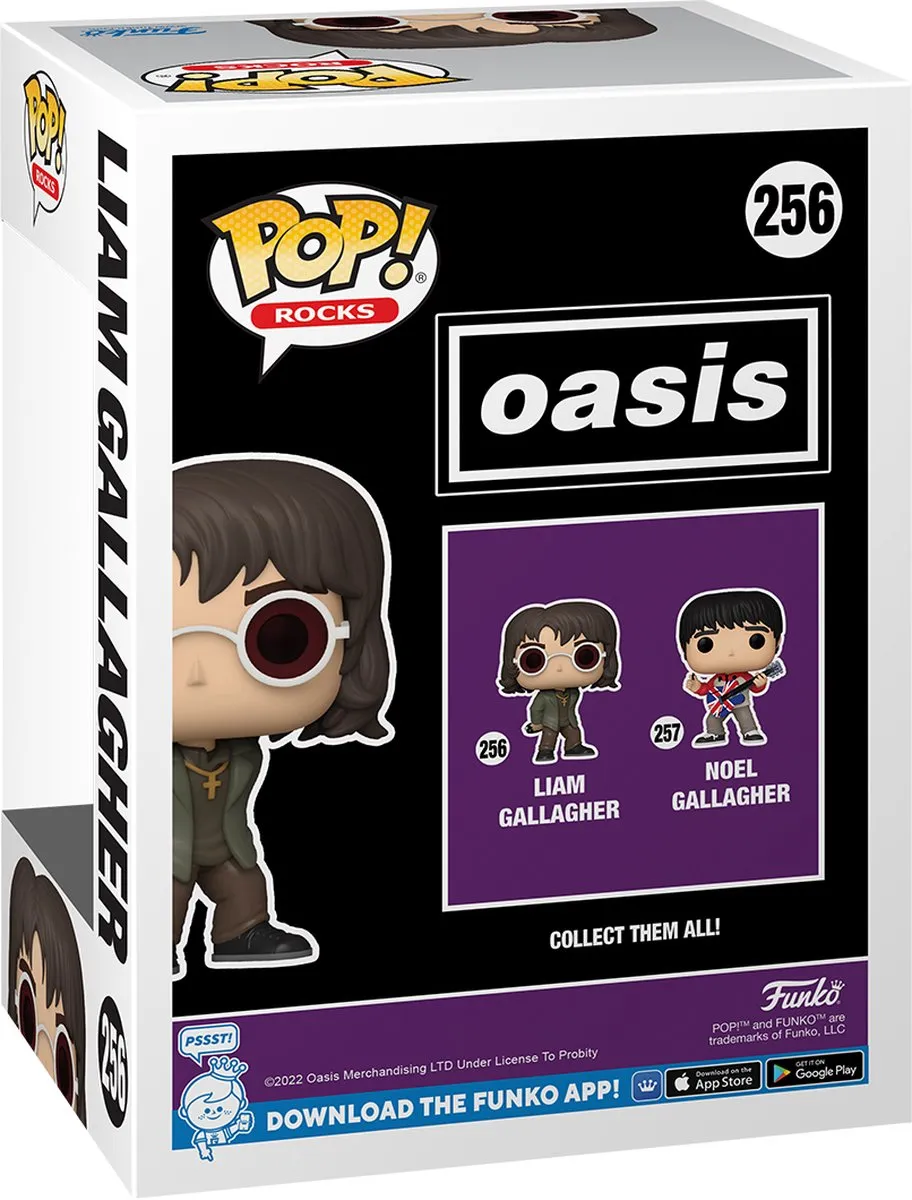 Funko Pop #256 Oasis - Liam Gallagher - Multi