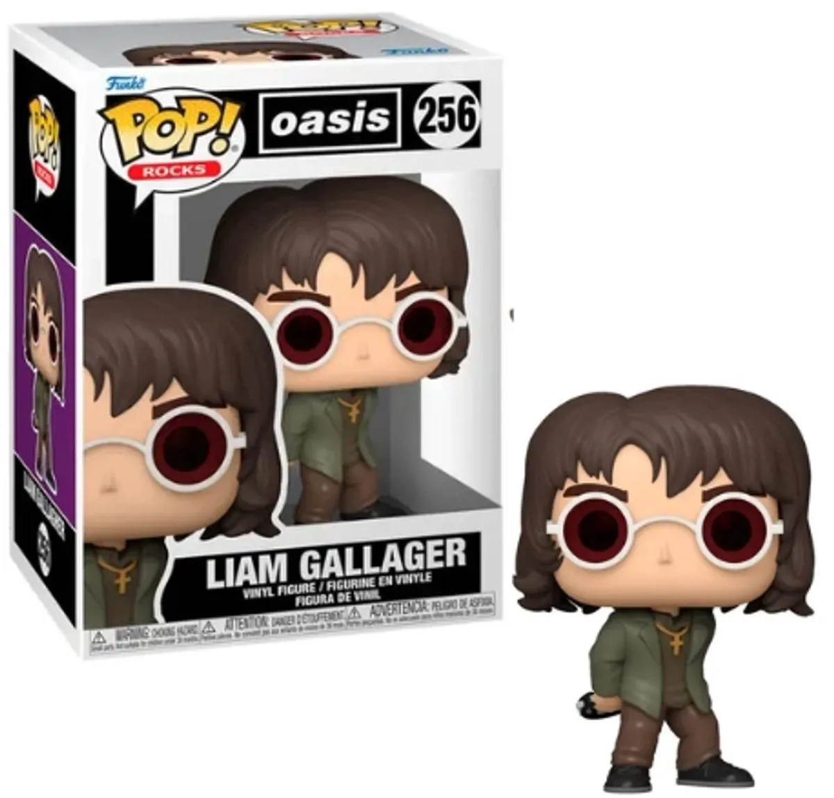 Funko Pop #256 Oasis - Liam Gallagher - Multi - afbeelding 6 van 6