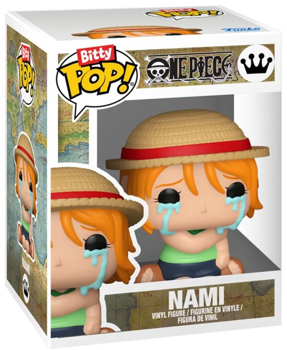 Funko One Piece Nami Bitty Pop! Vinylfiguurtjes - Set van 4